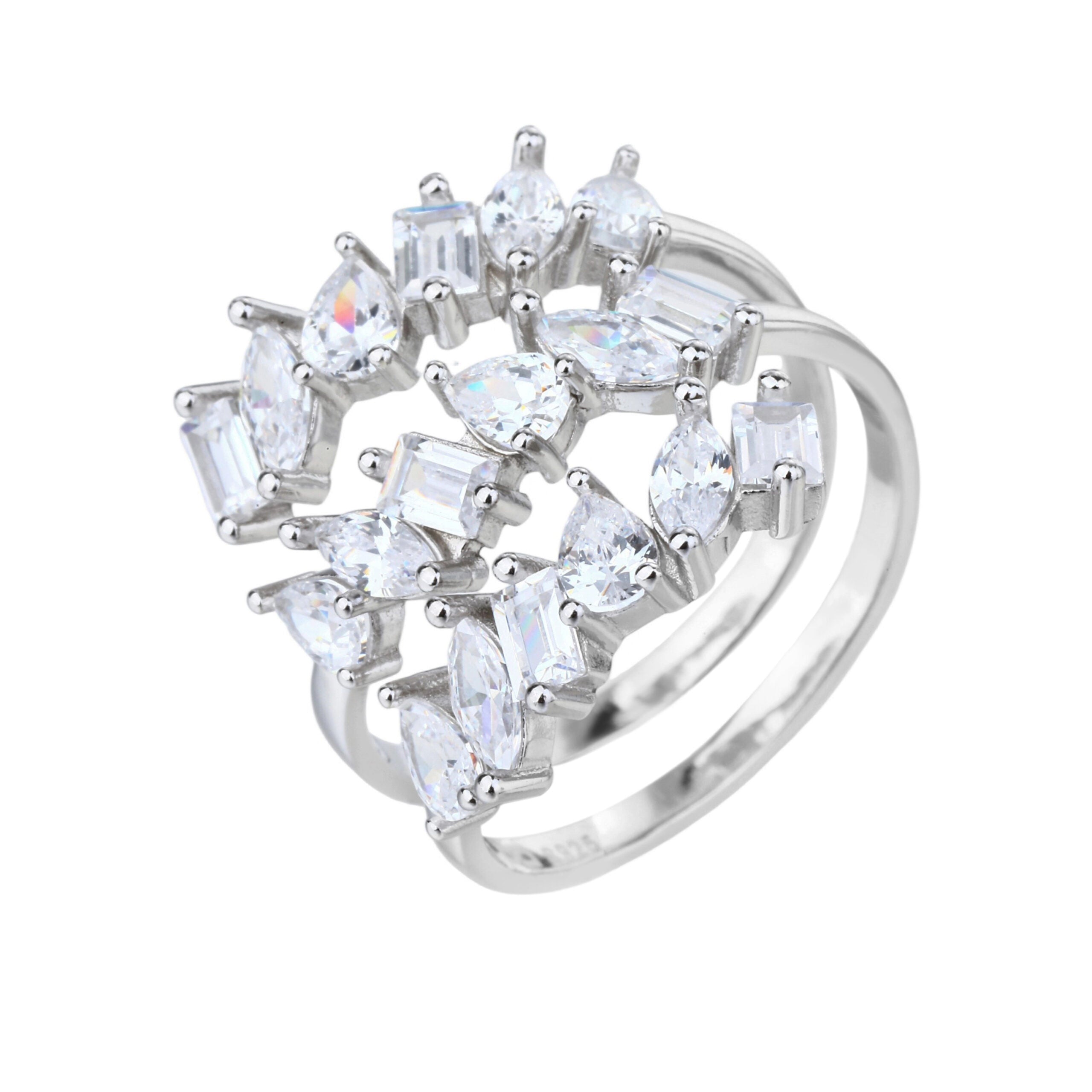 טבעת מכסף אמיתי